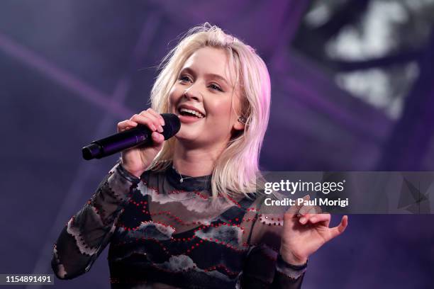 Zara Larsson performs at the 2019 Capital Pride Concert on June 09, 2019 in Washington, DC.