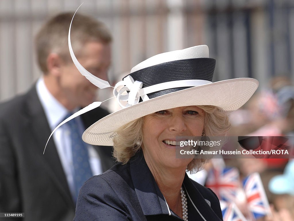 HRH The Duchess of Cornwall in Naming Ceremony for Nuclear Submarine "Astute" - June 8, 2007