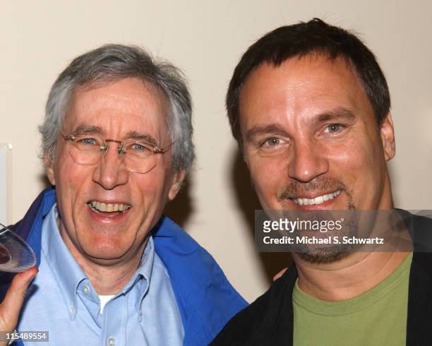 Jim Brogan and Craig Shoemaker during Comedians Perform for Katrina Relief at The Wiltern - October 17, 2005 at The Wiltern Theater in Los Angeles,...