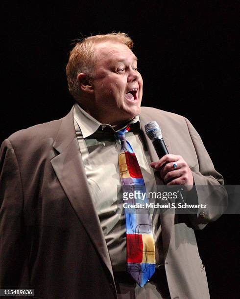 Louie Anderson during Comedians Perform for Katrina Relief at The Wiltern - October 17, 2005 at The Wiltern Theater in Los Angeles, California,...