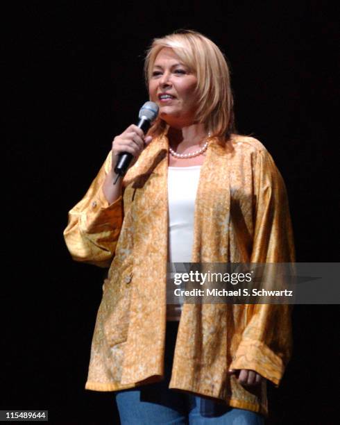 Roseanne during Comedians Perform for Katrina Relief at The Wiltern - October 17, 2005 at The Wiltern Theater in Los Angeles, California, United...