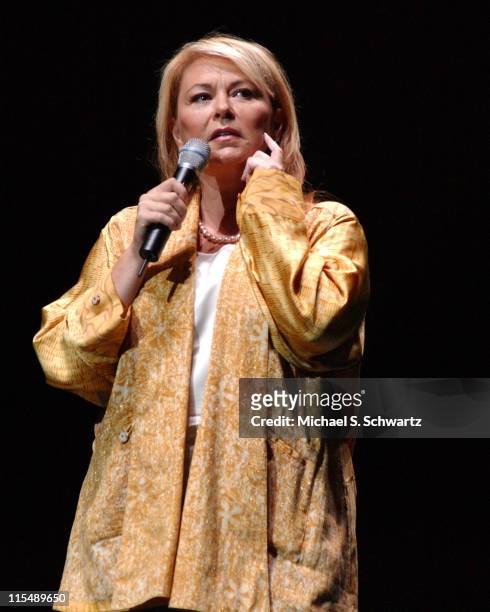 Roseanne during Comedians Perform for Katrina Relief at The Wiltern - October 17, 2005 at The Wiltern Theater in Los Angeles, California, United...