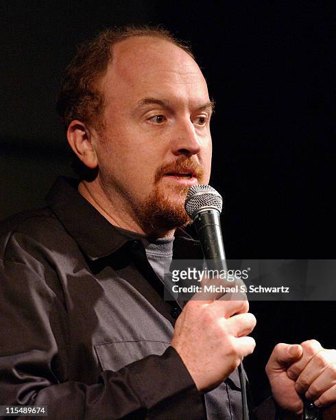 Louis CK performs at The Hollywood Improv on October 4, 2007 in Hollywood, California.