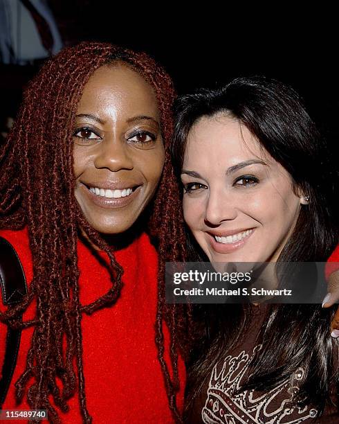 Debra Wilson Skelton and Jill-Michele Melean at The Hollywood Improv on October 4, 2007 in Hollywood, California.