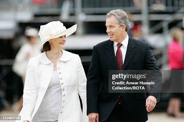 Wife Of Tony Blair Photos and Premium High Res Pictures - Getty Images
