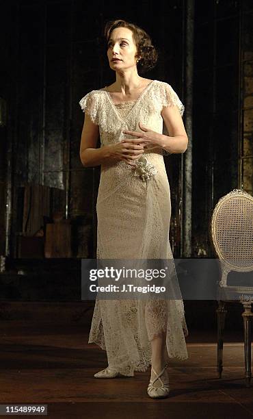 Kristin Scott Thomas during "As You Desire Me" Press Photocall at Playhouse Theatre in London, Great Britain.