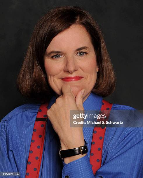 Paula Poundstone poses in an exclusive portrait session at the Ice House on May 22, 2008 in Pasadena, California.