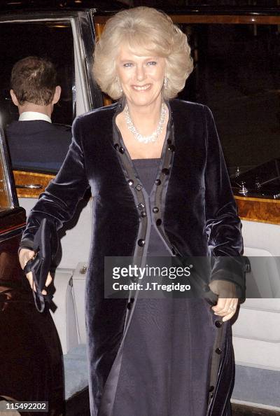 Camilla The Duchess of Cornwall during 