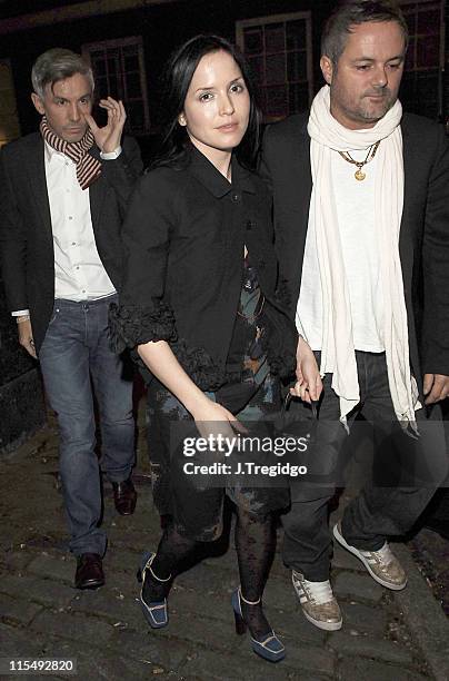Andrea Corr during Fiat Punto Launch Party - January 19, 2006 at The Old Truman Brewery in London, Great Britain.