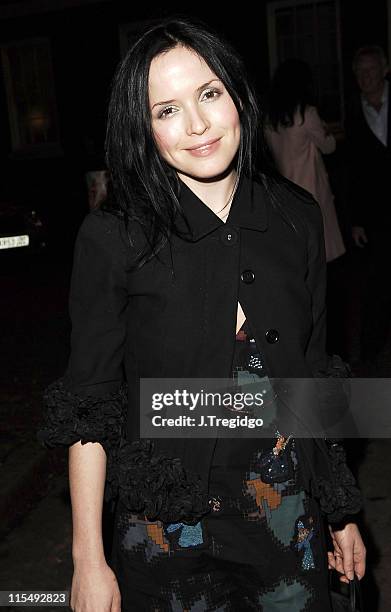 Andrea Corr during Fiat Punto Launch Party - January 19, 2006 at The Old Truman Brewery in London, Great Britain.