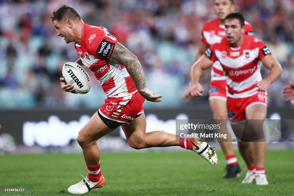 NRL Rd 13 - Bulldogs v Dragons