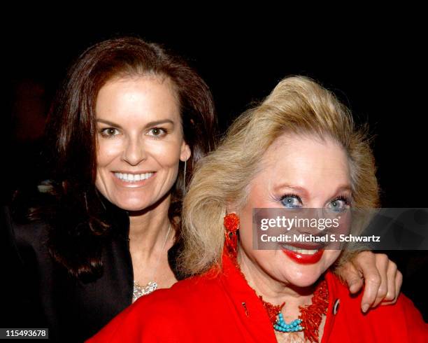 Denise Brown and Carol Connors during The 20th Annual Charlie Awards at The Hollywood Roosevelt Hotel in Hollywood, California, United States.