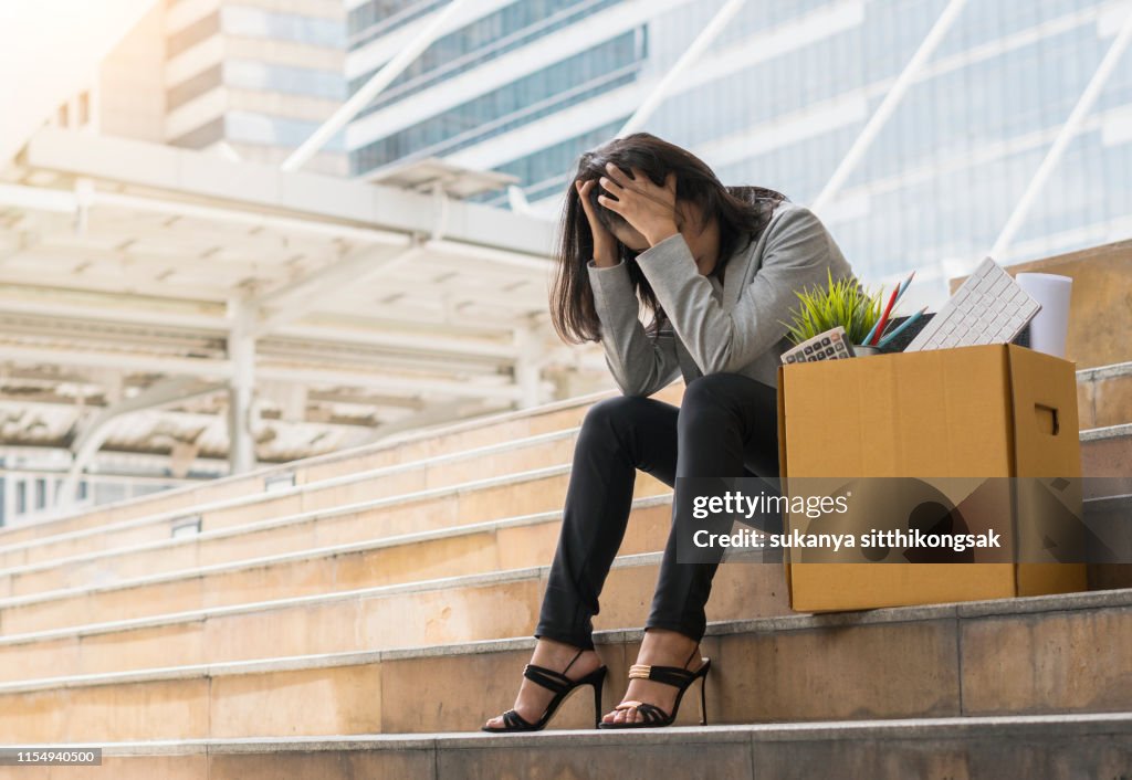 Business fail for work concept.