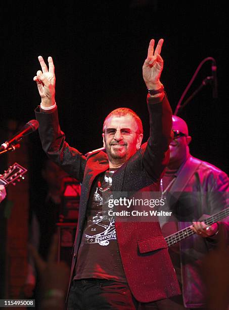 Ringo Starr launches the new Ringo Starr album, Liverpool 8 at House Of Blues in Hollywood, January 25th 2008.