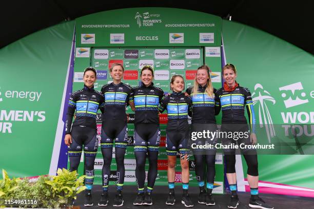 Start / Alice Cobb of the United Kingdom and Team TIBCO - Silicon Valley Bank / Brodie Chapman of Australia and Team TIBCO - Silicon Valley Bank /...
