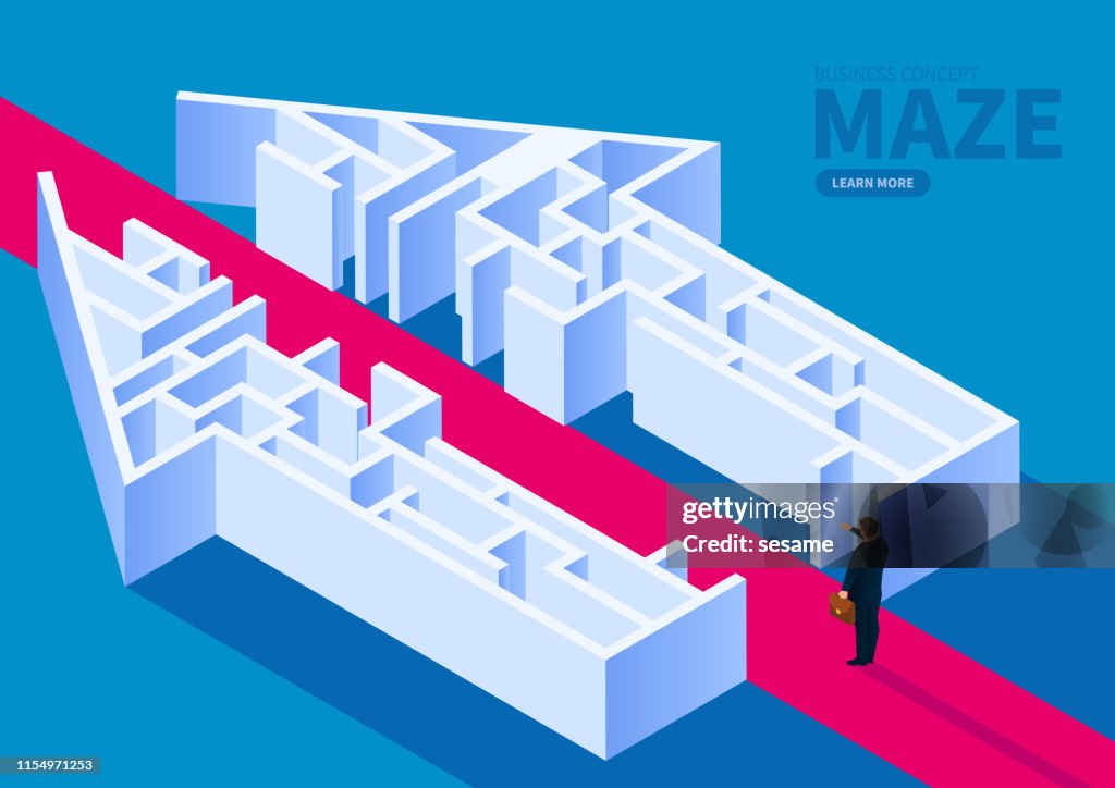 Cross the maze to solve business problems