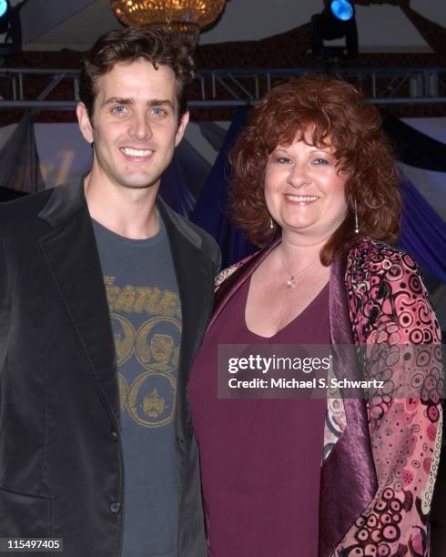 Joey McIntyre and Lisa Murray during Burbank High School's Night of Magic Funraiser with Guest Star Joey McIntyre at Pickwick Gardens in Burbank,...