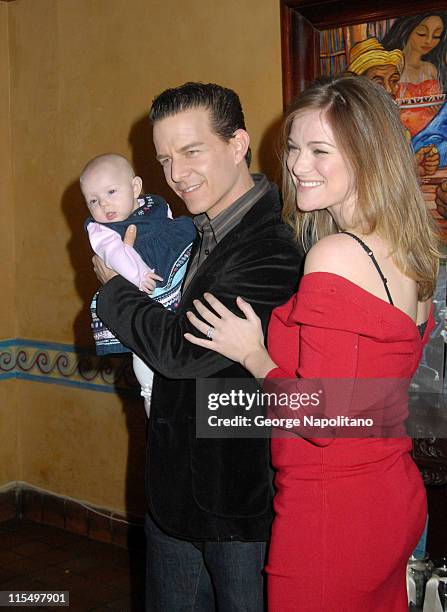 Christian Hoff with his wife Melissa and Daughter Elizabeth