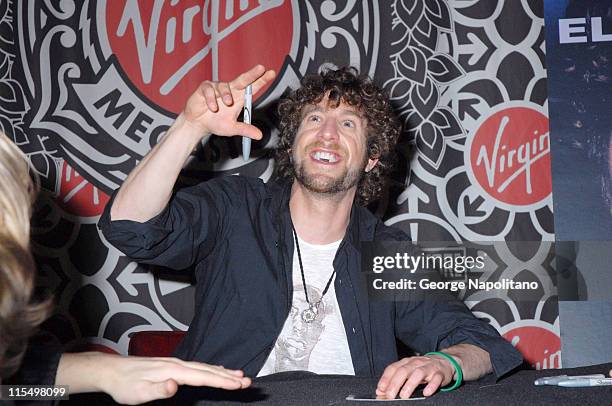 Elliott Yamin during Elliott Yamin Signs his New CD "Elliott Yamin" at The Virgin Megastore in New York City - March 20, 2007 at Virgin Megastore in...