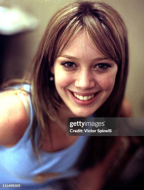 Hilary Duff during The 75th Annual Academy Awards - The Best of Italy Designer Showroom Portraits by Victor Spinelli at Le Meridien Hotel in Beverly...