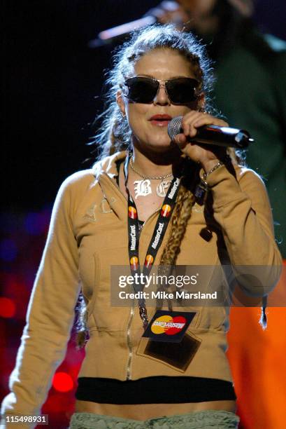 Black Eyed Peas during 2003 MOBO Awards - Rehearsals at Royal Albert Hall in London, United Kingdom.