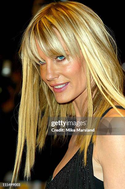 Daryl Hannah during "Kill Bill Vol. 1" London Premiere - Arrivals at The Odeon Leicester Square in London, Great Britain.