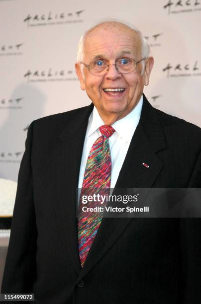 Johnny Grant, Honorary Mayor of Hollywood during 40th Anniversary of the Cinerama Dome and "It's a Mad, Mad, Mad, Mad World" at Cinerama Dome at...