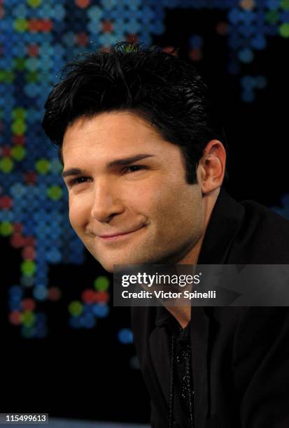 Corey Feldman during Larry King Live with Corey Feldman, Johnny Cochran and Jann Carl at CNN in Hollywood, California, United States.