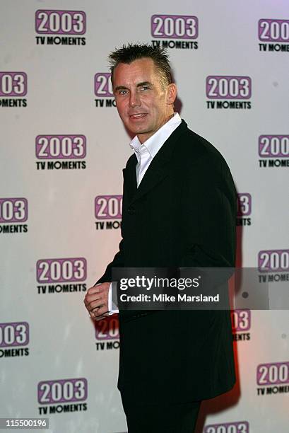 Gary Rhodes during The Best of 2003 TV Moments - Arrivals at BBC Television Centre in London, Great Britain.