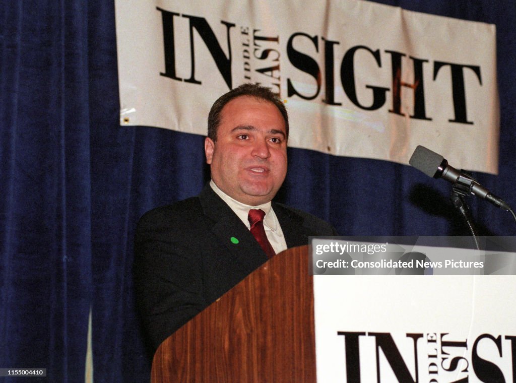 George Nader At 'Middle East Insight' Event