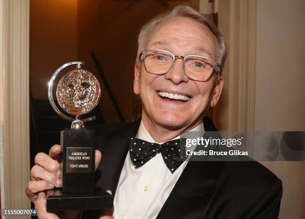 Best Costume Design in a Musical winner Bob Mackie poses in the press room for The 2019 Annual Tony Awards at Radio City Music Hall on June 9, 2019...