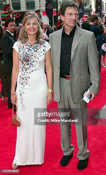 Glynis Barber and Michael Brandon during "King Arthur" London Premiere - Arrivals at Empire, Leicester Square in London, Great Britain.