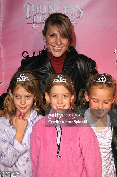 Jenna Lewis during "The Princess Diaries 2" DVD Pajama Ball Benefiting St. Jude Children's Research Hospital at The Beverly Hilton Hotel in Beverly...