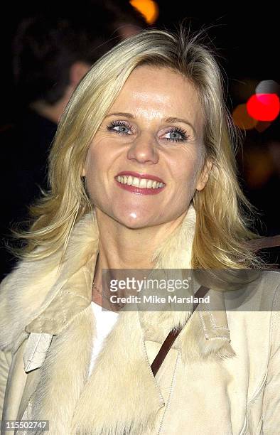 Linda Barker during "Lemony Snicket's A Series of Unfortunate Events" London Premiere at Empire, Leicester Square in London, Great Britain.