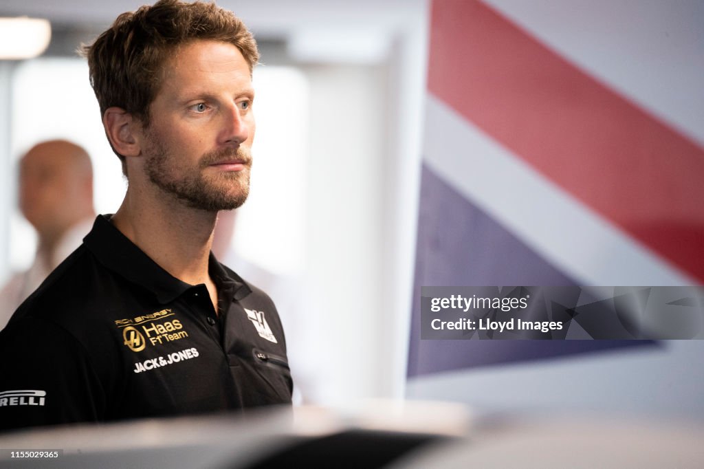 INEOS Team UK Sail With Haas F1 Drivers Romain Grosjean and Pietro Fittipaldi