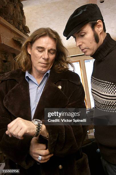 George Blodwell and Patrick McDonald during 2005 Park City - TMGBlue Concept Sundance Beauty Lounge - Day 2 at Deer Valley Private Residence in Park...