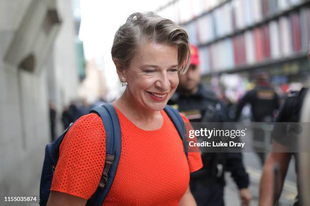 Katie Hopkins is seen as British far-right activist and former leader and founder of English Defence League , Tommy Robinson, whose real name is...