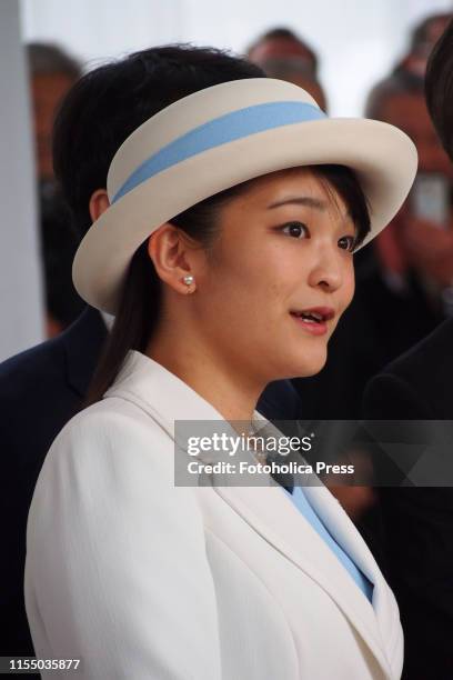 Her Imperial Highness Princess Mako from Japan visiting Lima officially invited by the Peruvian Government, to participate in the commemorative...