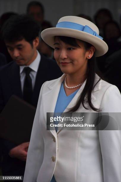 Her Imperial Highness Princess Mako from Japan visiting Lima officially invited by the Peruvian Government, to participate in the commemorative...