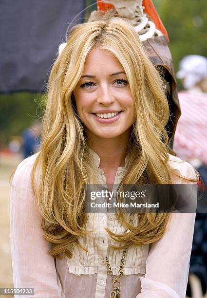 Cat Deeley during "Peter Pan" Characters Wander Kensington Gardens for Great Ormond Street Hospital - July 23, 2005 at Kensington Gardens in London,...