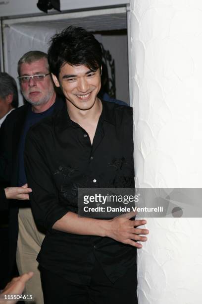 Takeshi Kaneshiro during 2005 Venice Film Festival - "Perhaps Love" Photocall at Casino Palace in Venice Lidon, Italy.