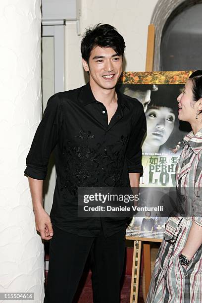 Takeshi Kaneshiro during 2005 Venice Film Festival - "Perhaps Love" Photocall at Casino Palace in Venice Lidon, Italy.