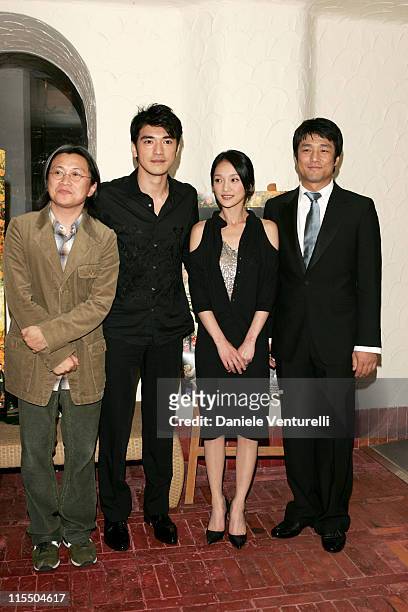 Peter Ho-Sun Chan, Takeshi Kaneshiro, Zhou Xun and Ji Jin-Hee