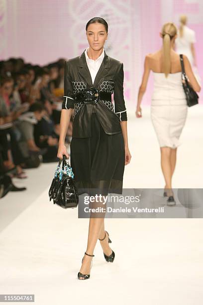Mariacarla Boscono wearing Fendi Spring/Summer 2006