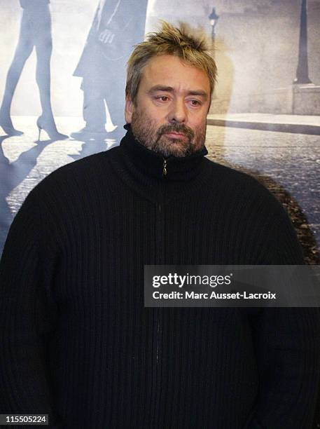 Luc Besson during "Angel-A" Paris Premiere - Arrivals at Gaumont-Marignan in Paris, France.