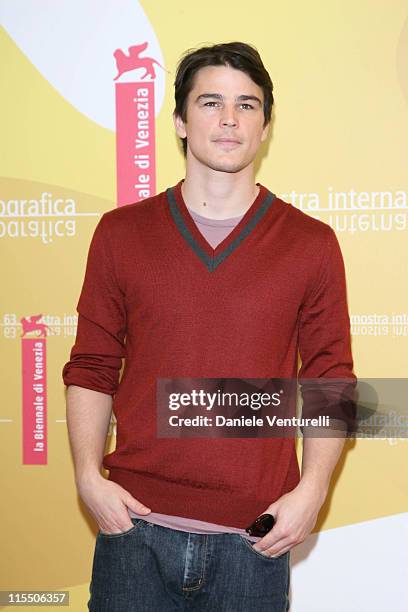 Josh Hartnett during The 63rd International Venice Film Festival - "The Black Dahlia" Photocall at Palazzo del Casino in Venice Lido, Italy.