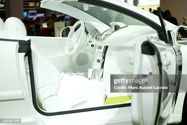 General view of the new Peugeot 207 PURE car during Paris International Motor Show in Paris, France.