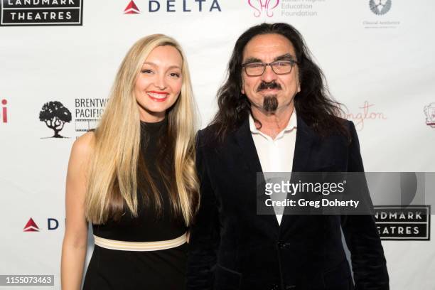 Joelle Posey and Writer and Executive Producer George DiCaprio attend the Brentwood and Pacific Palisades International Film Festival at the Landmark...