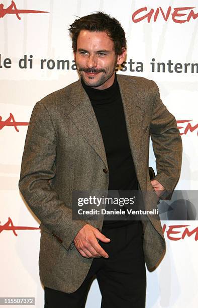 Sagamore Stevenin during 1st Annual Rome Film Festival - "Cage" Photocall at Auditorium in Rome, Italy.