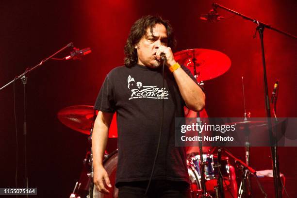 Ron Reyes of Black Flag performs live at Alcatraz in Milano, Italy, on May 15 2013